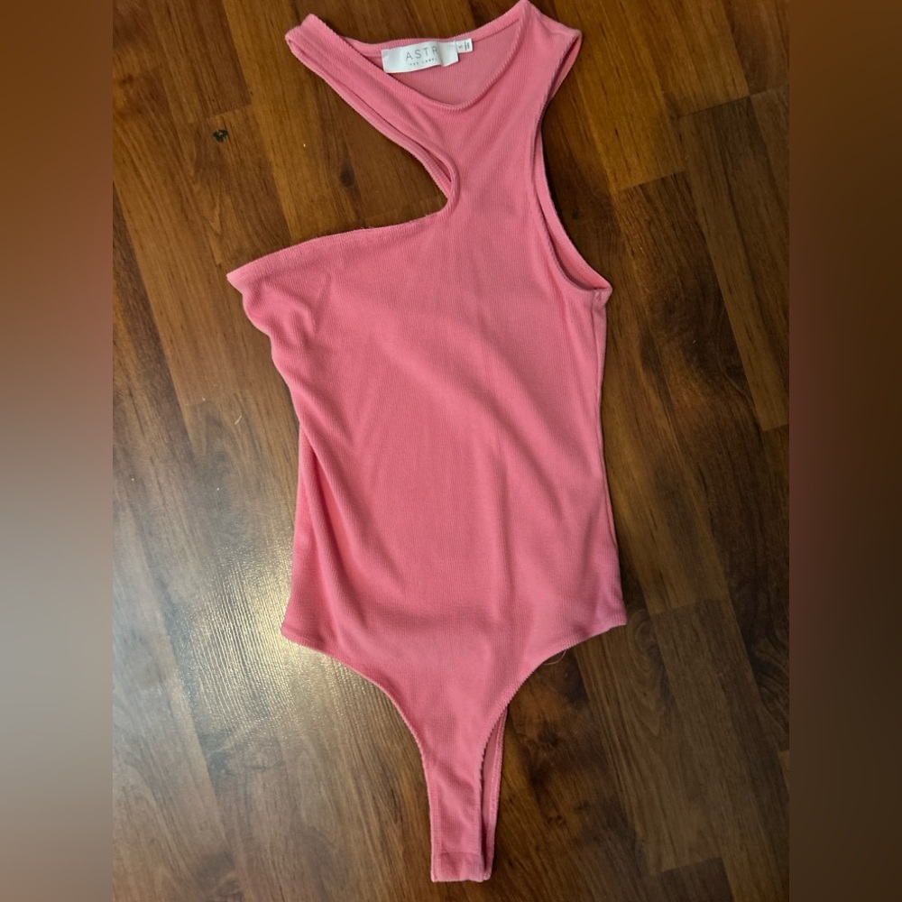 Pink bodysuit